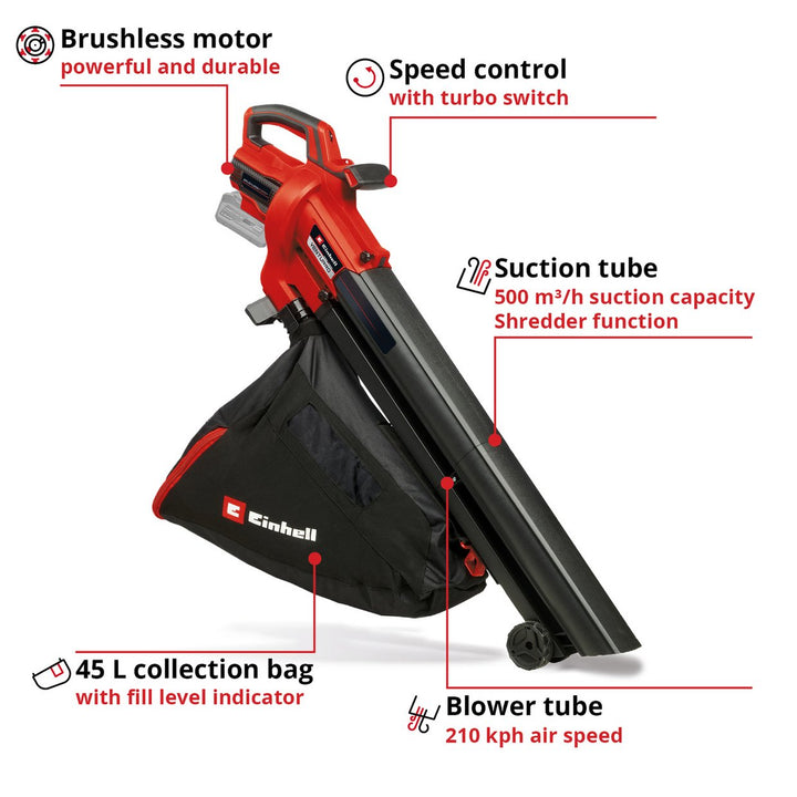 Einhell VENTURRO 18V Cordless Leaf Blower &amp; Vacuum