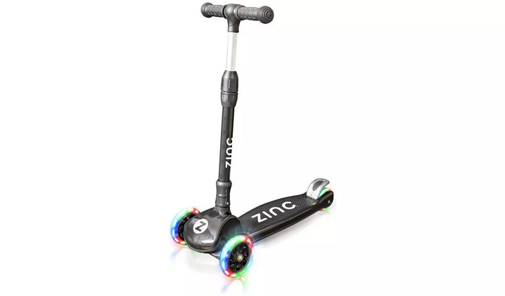 Zinc Black Folding T-Motion Tri Scooter