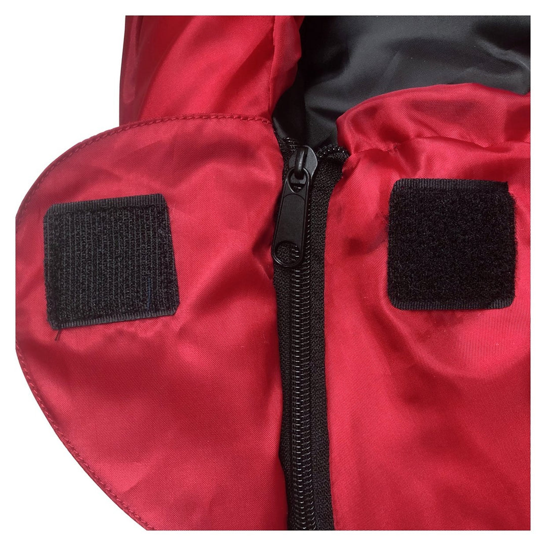 Pro Action 250GSM Mummy Sleeping Bag - Red