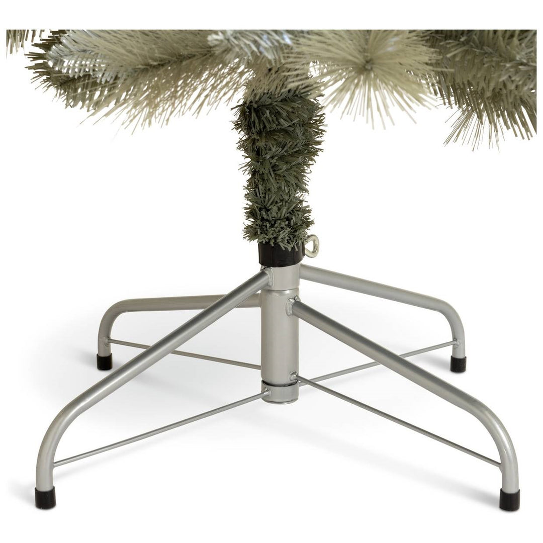 Habitat 6ft Pre lit Silver Snowy Christmas Tree