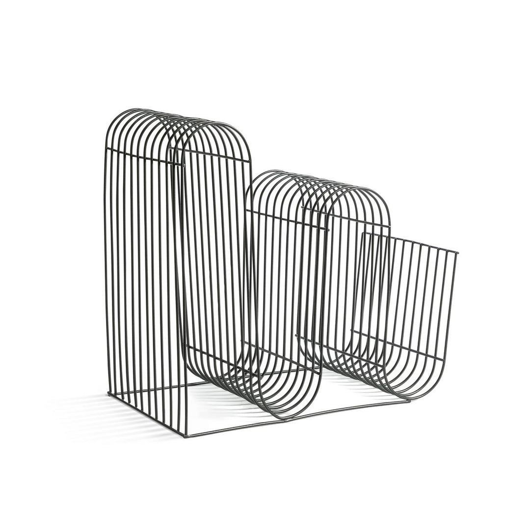 Habitat Metal Wire Magazine Rack - Black