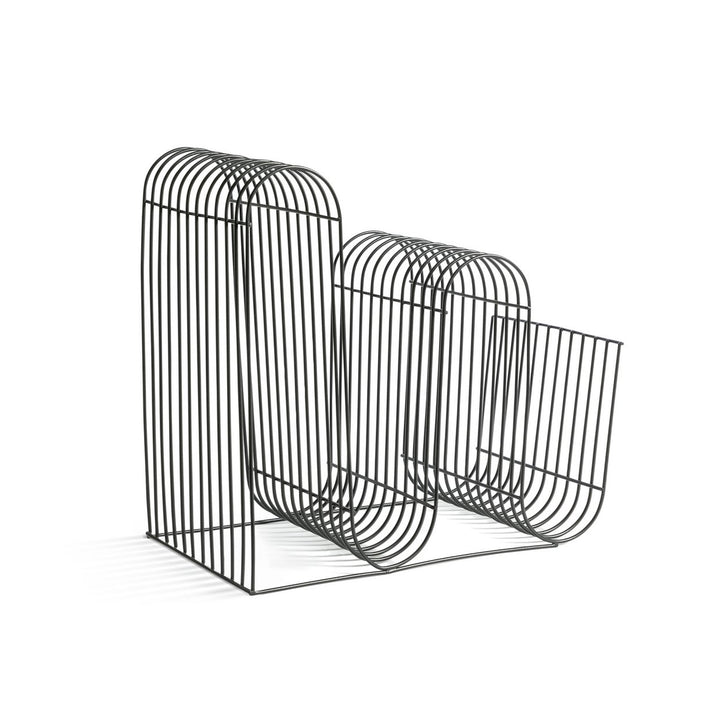 Habitat Metal Wire Magazine Rack - Black