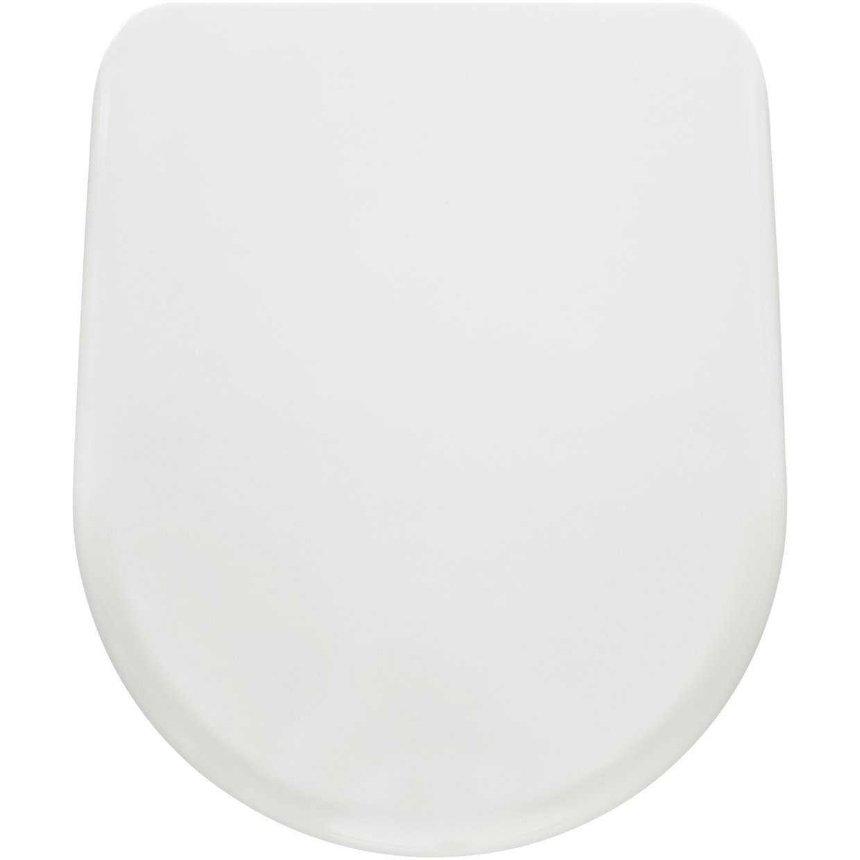 Home Square Thermoplastic Slow Close Toilet Seat White