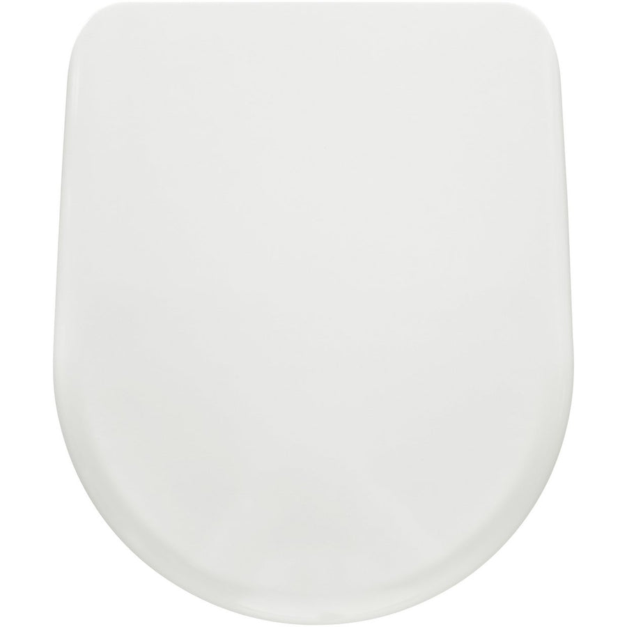 Home Square Thermoplastic Slow Close Toilet Seat White