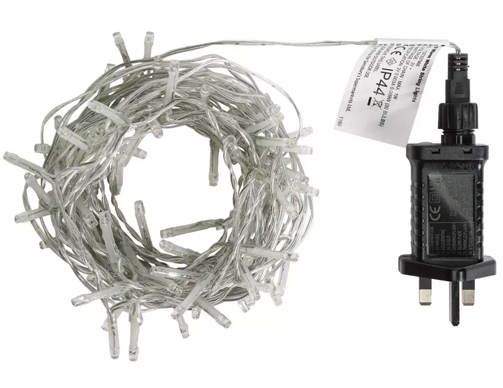 Habitat 80 Bright White LED Christmas Tree Lights