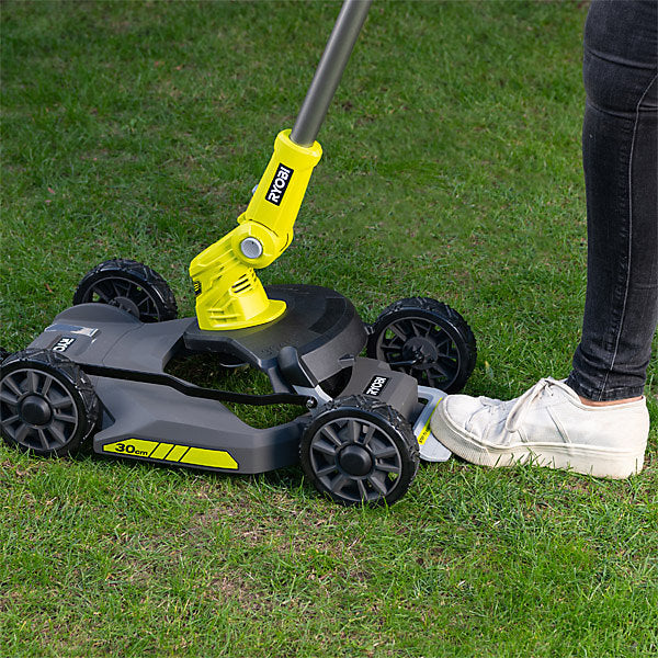 Ryobi RY18LMC30A-120 ONE+ 30cm 3-in-1 Mower Kit (1 x 2.0Ah) 18V