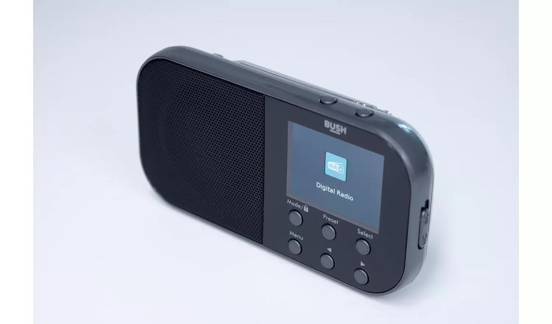 Bush Handheld Portable DAB+ Radio - Black