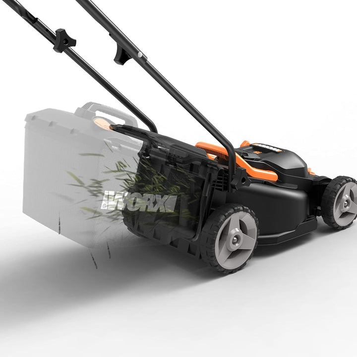 WORX WG779E Cordless 34cm 20v MAX Rotary Lawnmower - 2 Batteries