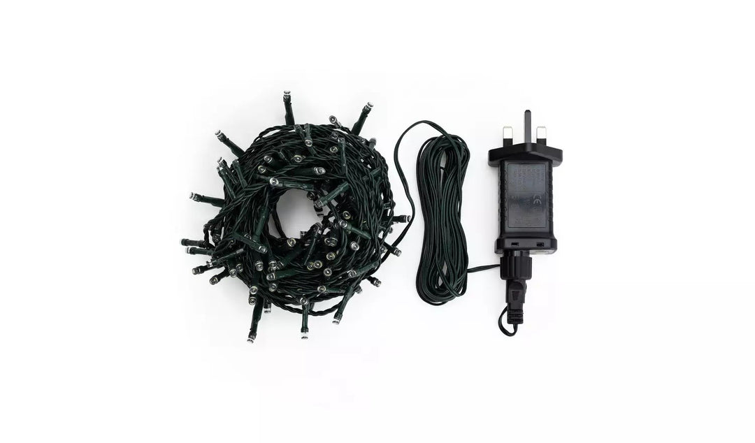 Habitat 160 Bright White LED Christmas Tree Lights