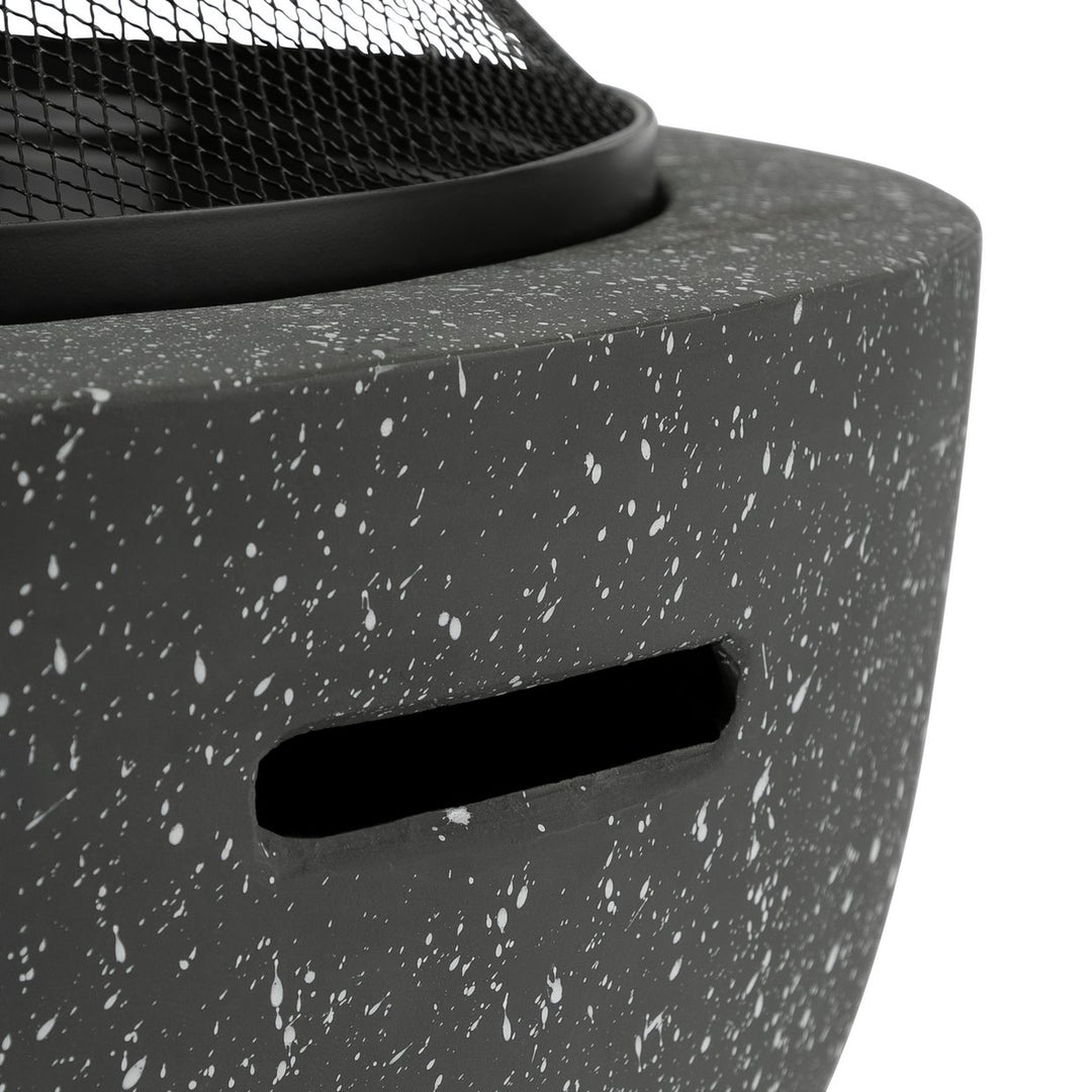 Home Stone Effect Firepit