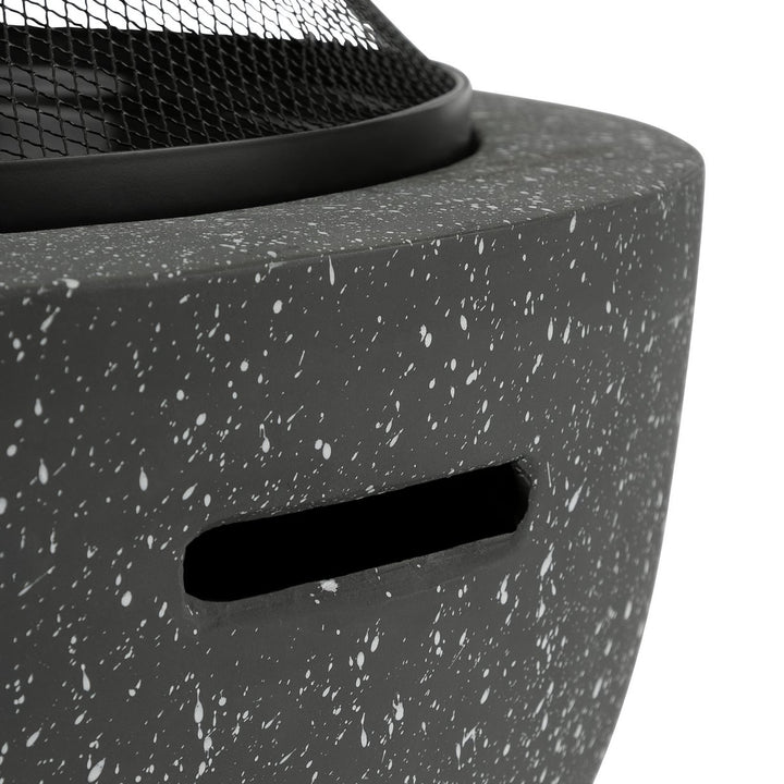 Home Stone Effect Firepit