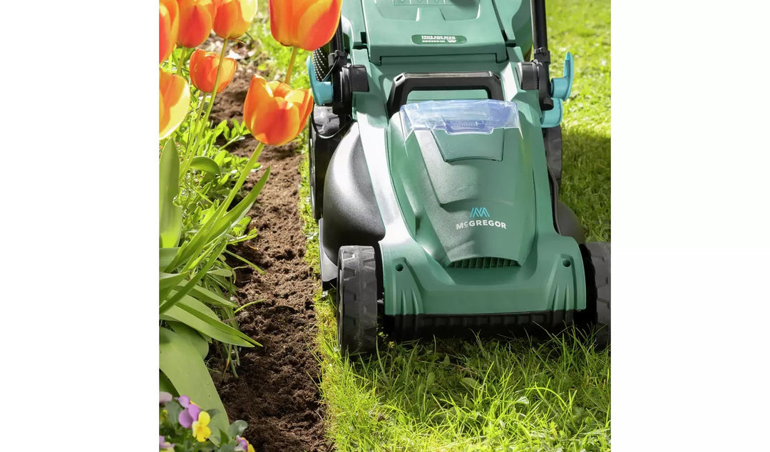 McGregor MCR2134A 34cm Cordless Rotary Lawnmower - 21.6V - (No Battery, No Charger) - USED ITEM