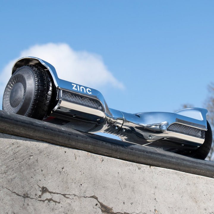 Zinc Megastar 240W Hoverboard - Chrome