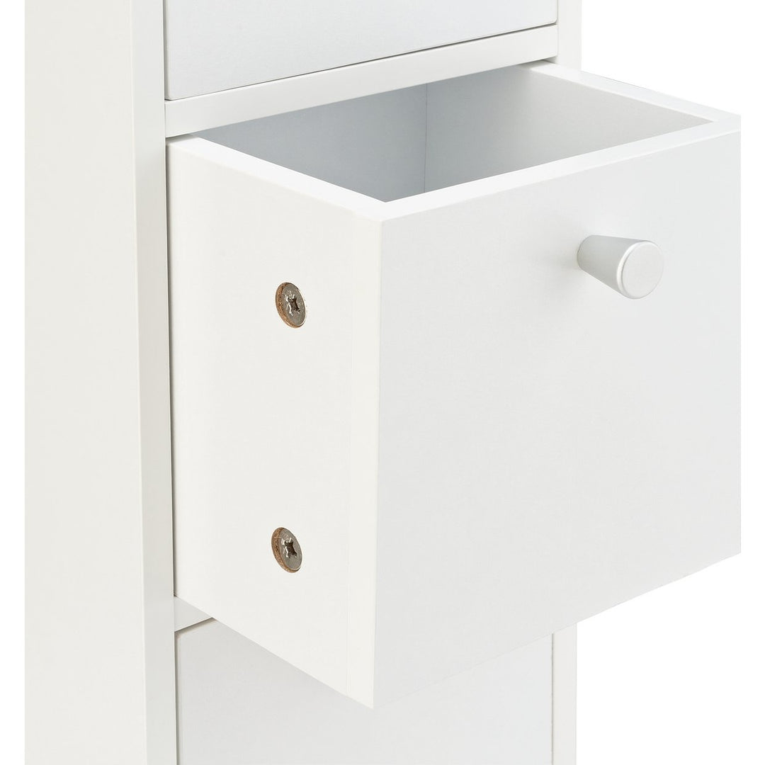 Home Slim Prime 3 Drawer Bathroom Drawer Unit - White