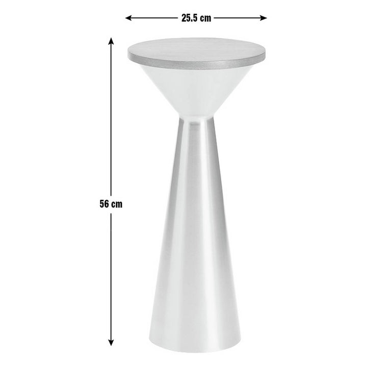 Habitat Lottie Round Side Table - Gold