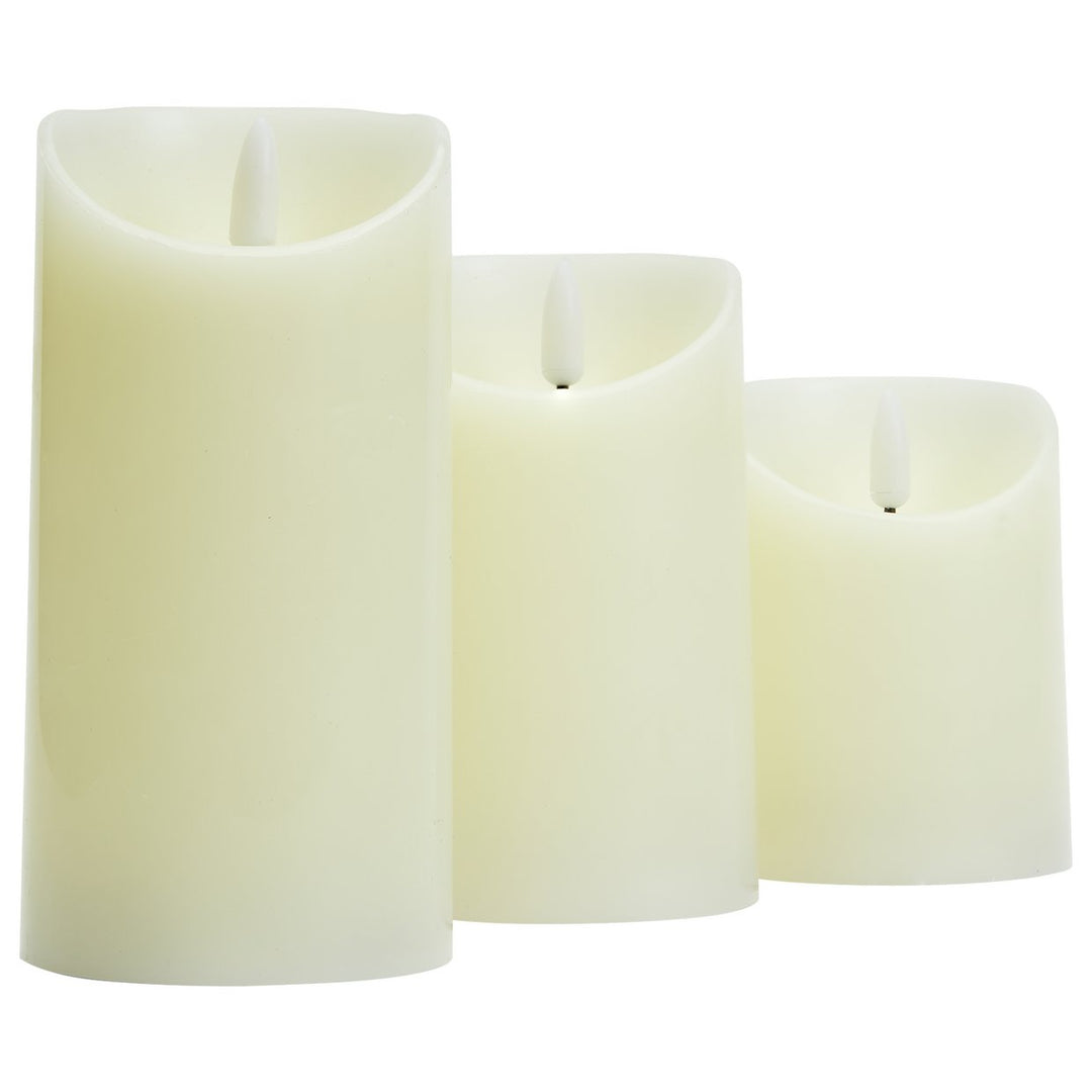 Habitat Pack of 3 LED Candle Christmas Decorations