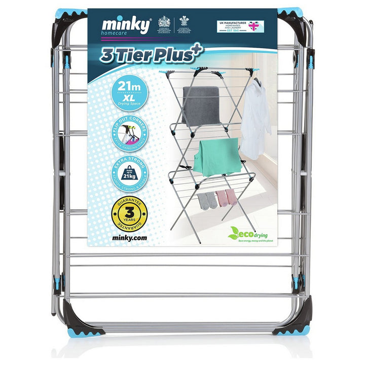 Minky Plus 21m 3 Tier Indoor Airer