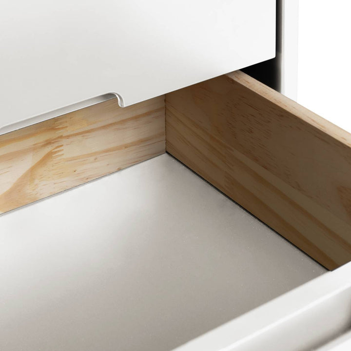 Habitat Pimlico 2 Drawer Bedside Table - White