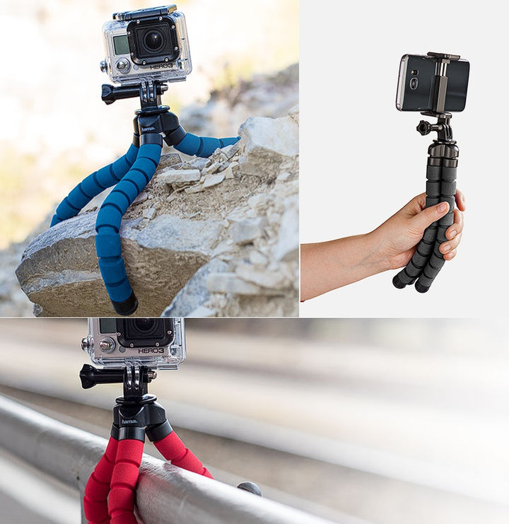 Hama "Flex" Tripod 4613 for Smartphone and GoPro, 26 cm, black Tripod 