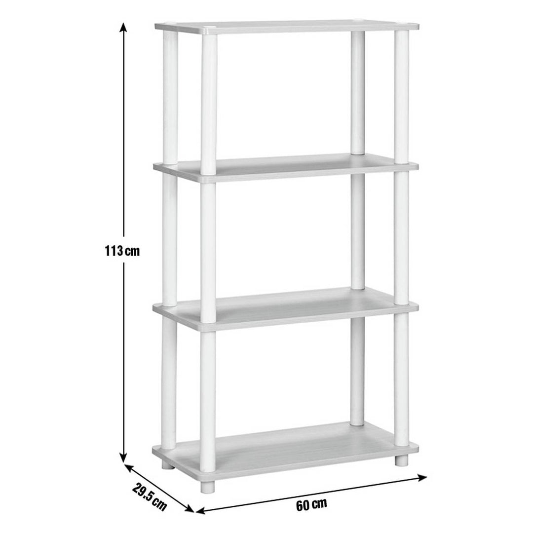 Home Verona Bookcase - Dark Wood Effect