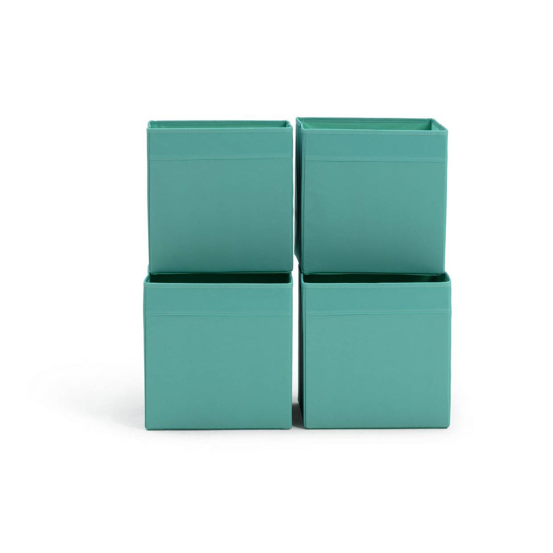 Habitat Set of 4 Plain Storage Boxes - Teal