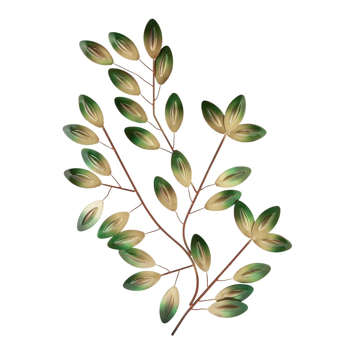 Home Curated Living Leafy Wall Decoration