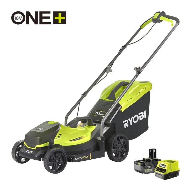 Ryobi RLM18X33B50C 18V ONE+ 33cm Lawn Mower (1x 5.0Ah)