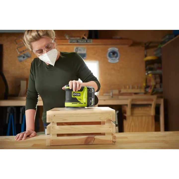 Ryobi RROS18-0 18V ONE+ Cordless Random Orbit Sander (Bare Tool)