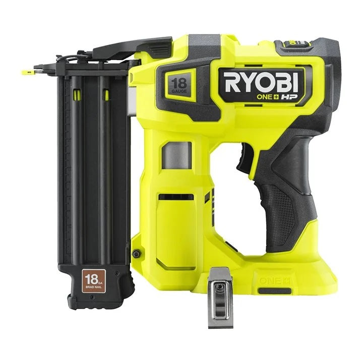 Ryobi R18GN18X-0 18V ONE+ HP Cordless Brushless 18 Gauge Nailer (Bare Tool)