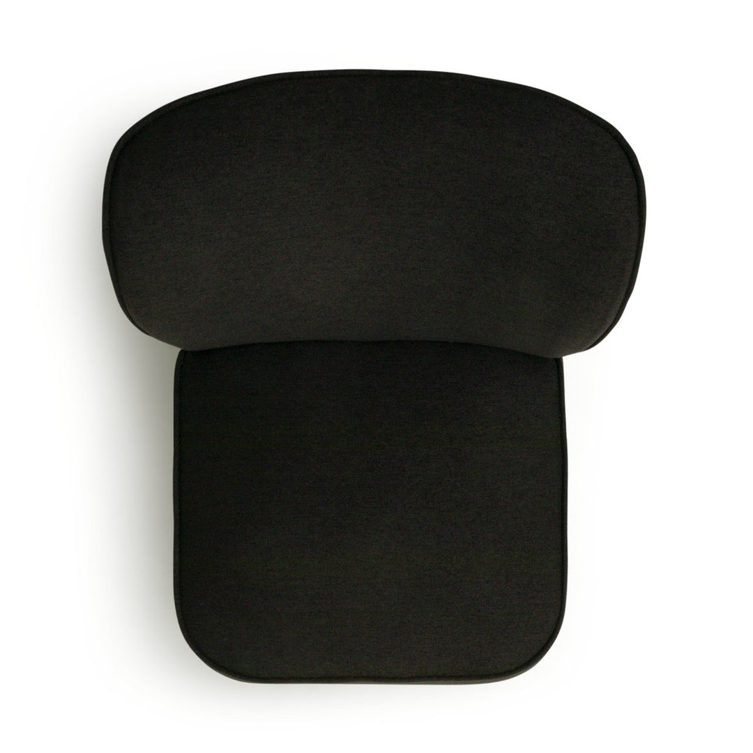 Habitat Eppy Fabric Accent Chair - Charcoal
