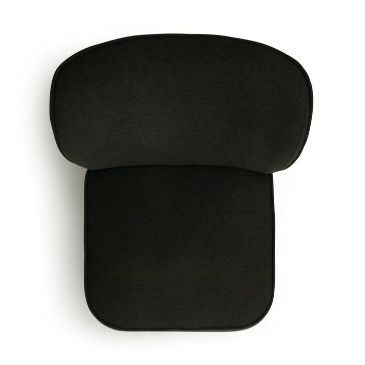 Habitat Eppy Fabric Accent Chair - Charcoal