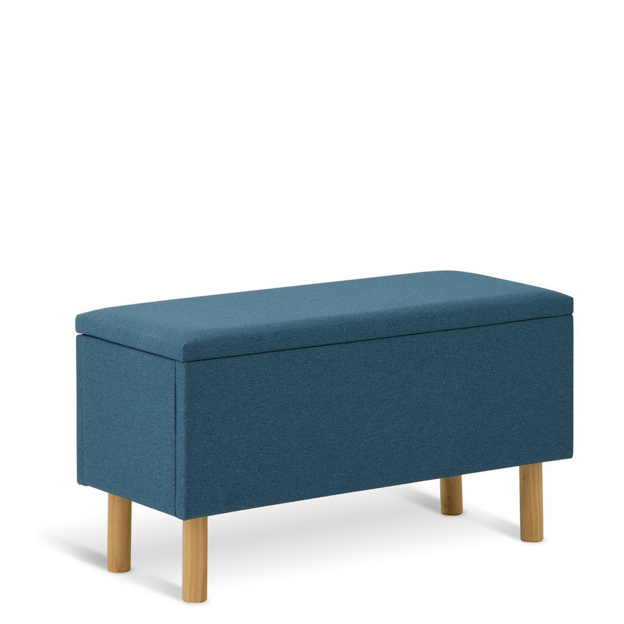 Habitat Olivia Large Ottoman Storage Box - Blue