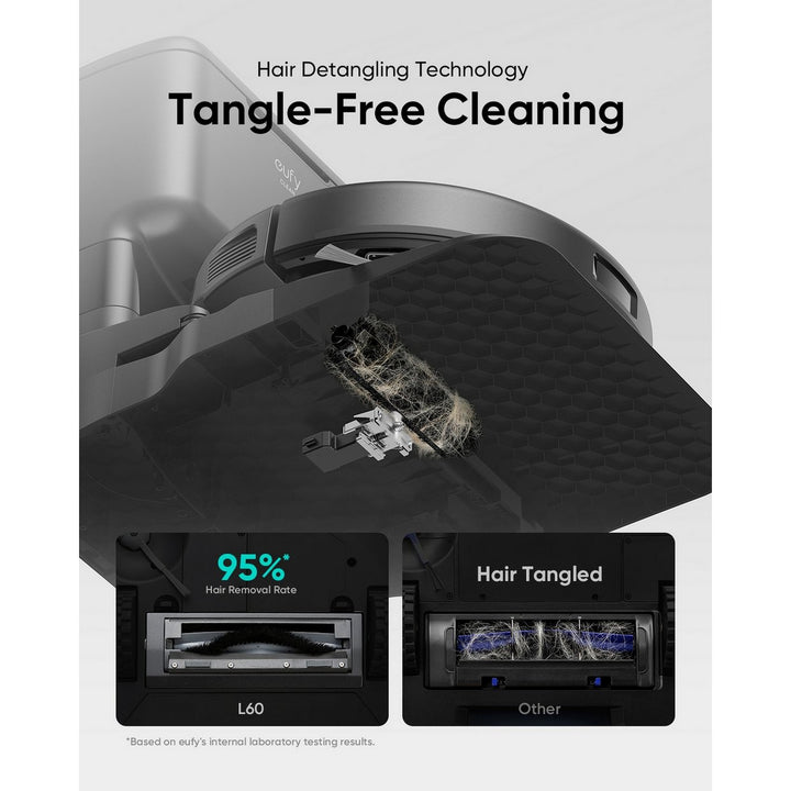 eufy L60 Hybrid Robot Vacuum &amp; Mop with Self-Empty Station