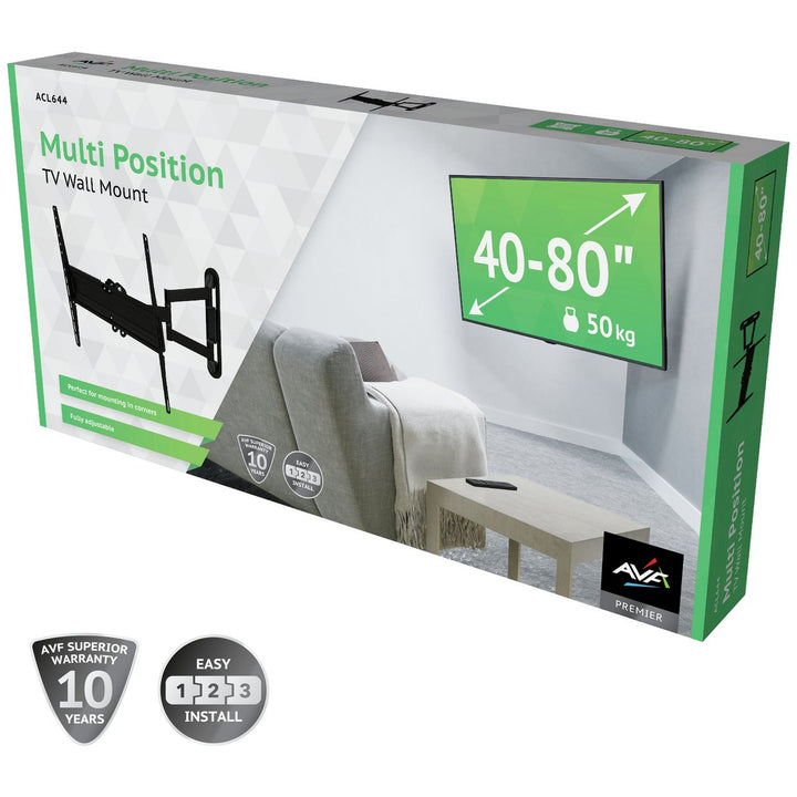AVF Superior Multi-Position 40-85 Inch TV Wall Bracket