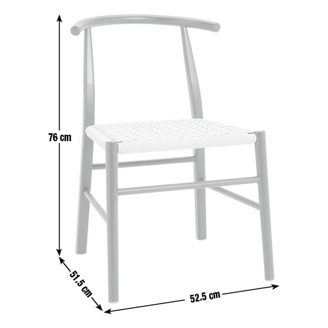 Habitat 60 Scottie Oak Dining Chair - Blue	