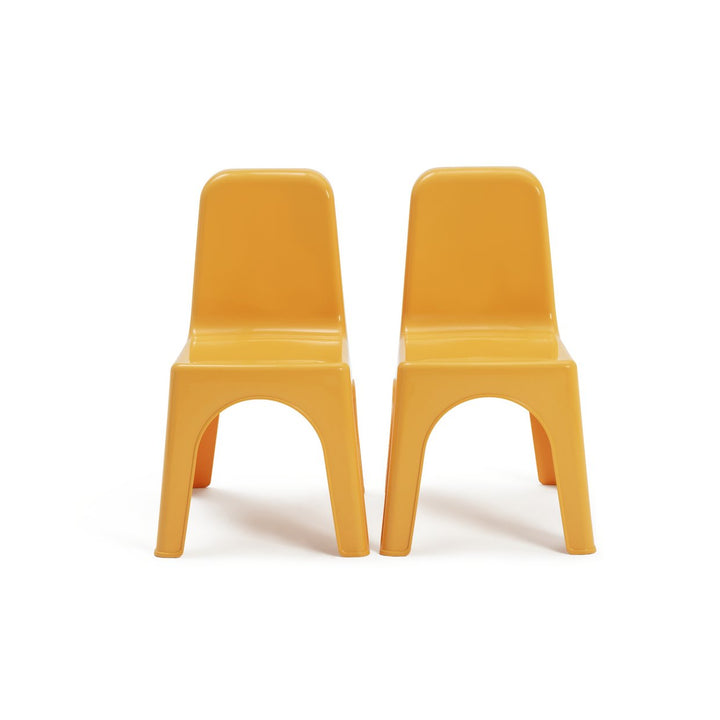 Bica Kids Set of 2 Yellow Plastic Chairs