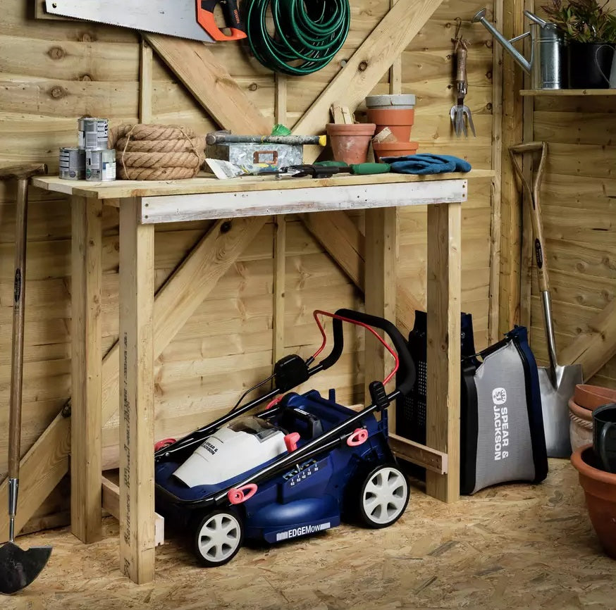 Spear & Jackson SCR3637A / 6796019 37cm Cordless Rotary Lawnmower - 36V (No Battery, No Charger)
