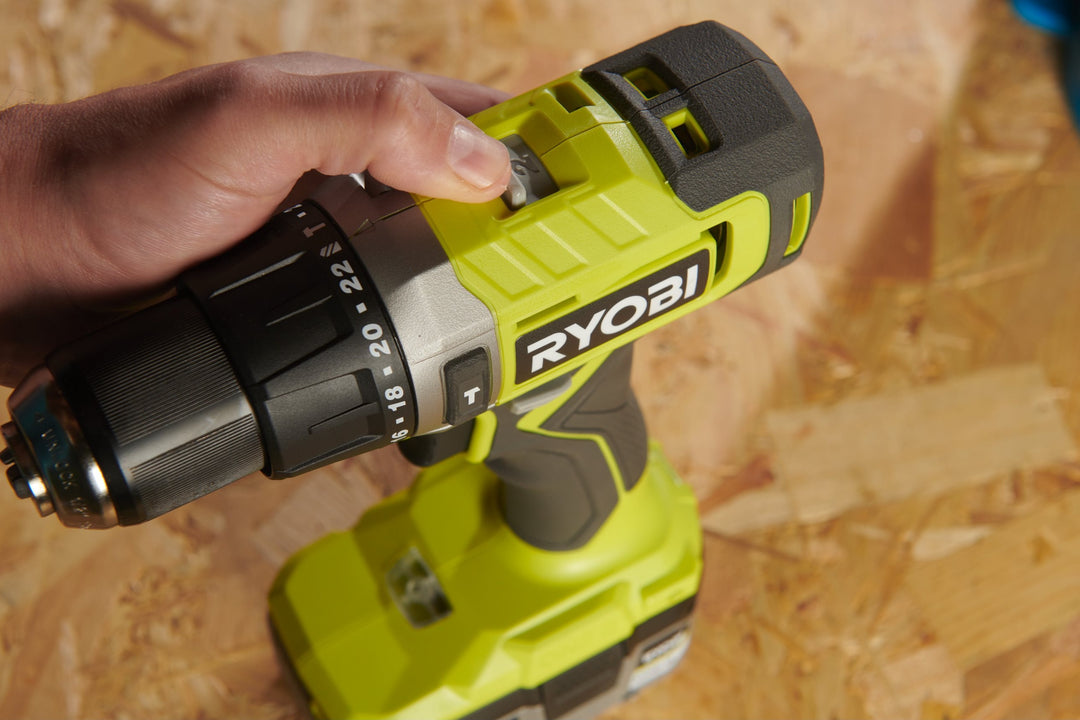 Ryobi RPD18-2C20B 18V ONE+™ Cordless Combi Drill Starter Kit (2 x 2.0Ah) 