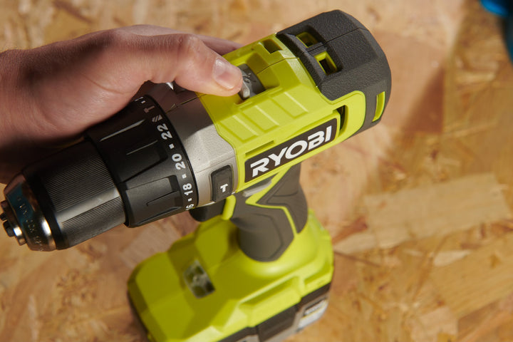 Ryobi RPD18-2C20B 18V ONE+™ Cordless Combi Drill Starter Kit (2 x 2.0Ah) 