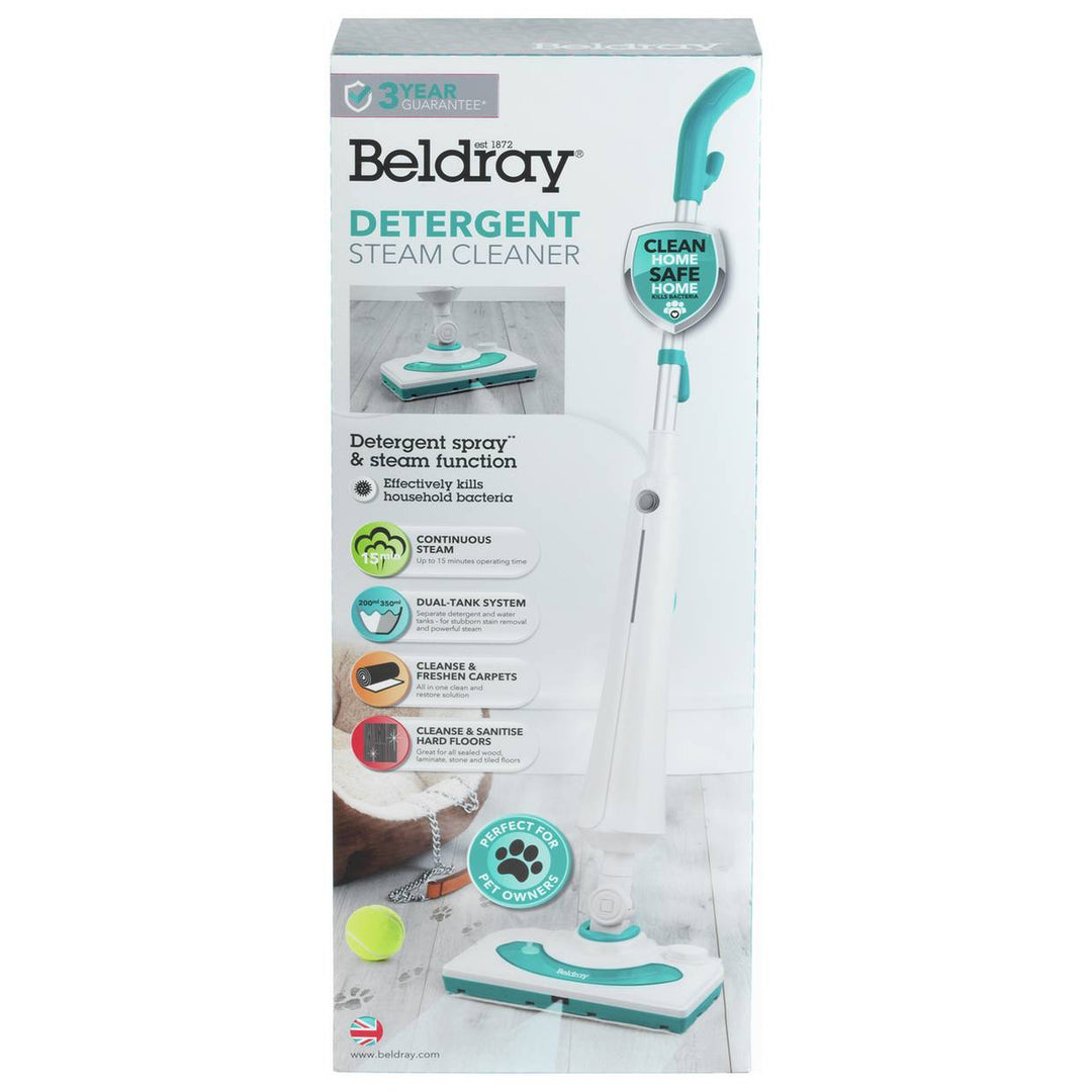 Beldray BEL01097 Detergent Steam Mop Cleaner