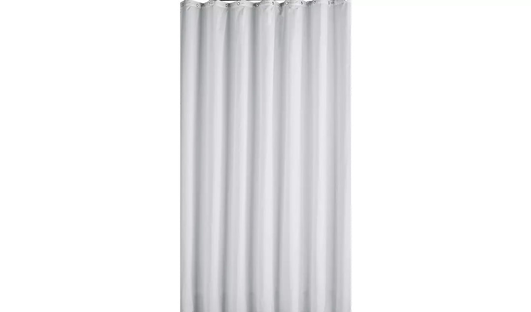 Habitat Plain Shower Curtain - Super White