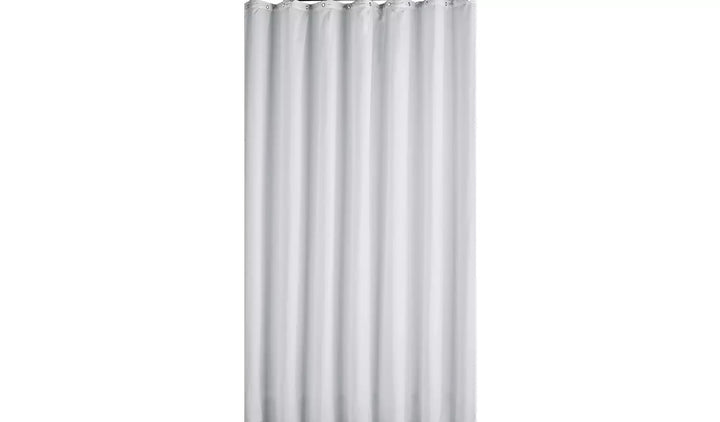 Habitat Plain Shower Curtain - Super White
