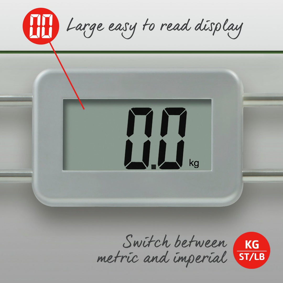 Salter Electronic Glass Scales - Grey