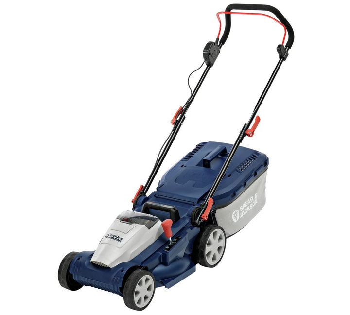 Spear & Jackson 34cm Cordless Lawnmower - 24V (No Battery & No Charger)
