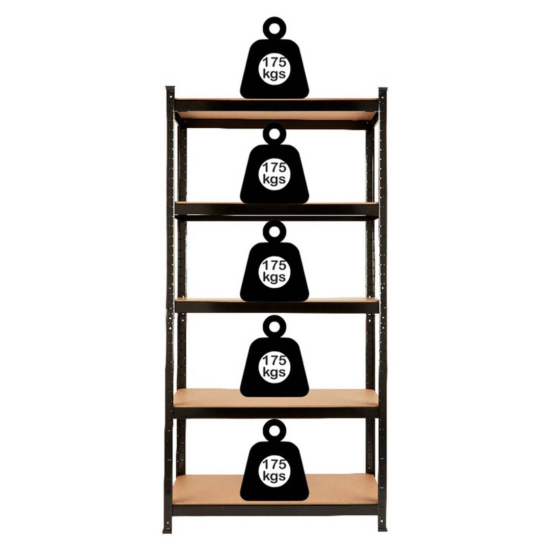 Home 5 Tier Steel Heavy Duty Garage Shelving Unit