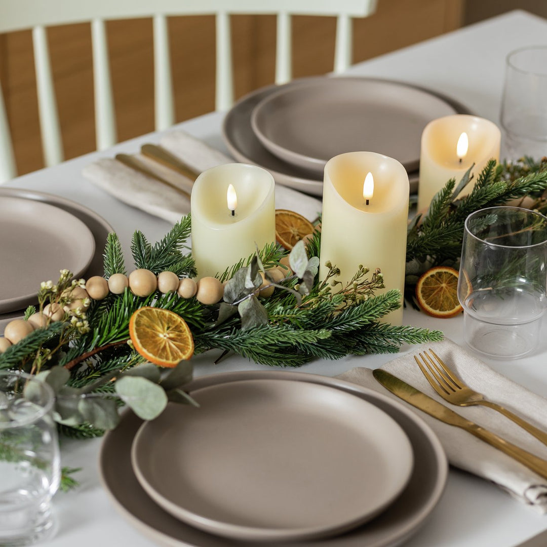 Habitat Pack of 3 LED Candle Christmas Decorations