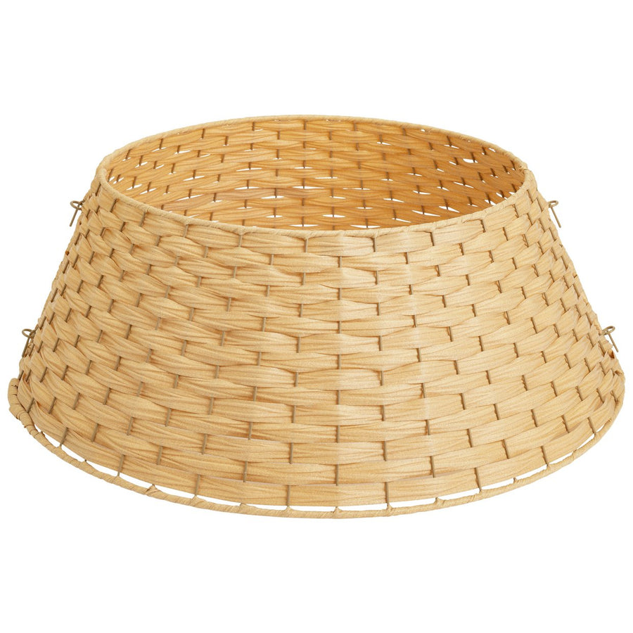Habitat Woven Collapsible Christmas Tree Skirt - 68cm