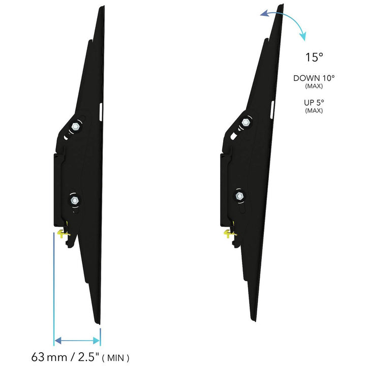 AVF Superior Adjustable Tilt 40-85 Inch TV Wall Bracket