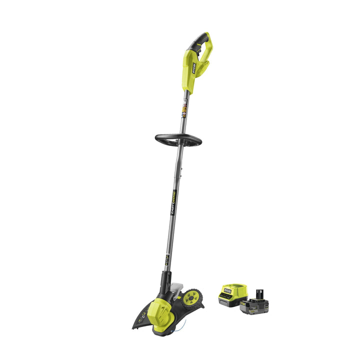 Ryobi RY18LT33A-140 18V ONE+ Cordless 33cm EasyEdge™ Grass Trimmer Starter Kit (1 x 4.0Ah)