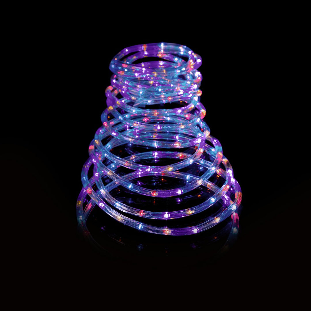 Premier Decorations White 20m LED Rope Light - Multi Action